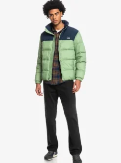 Wolf Shoulder - Doudoune color-block pour Homme